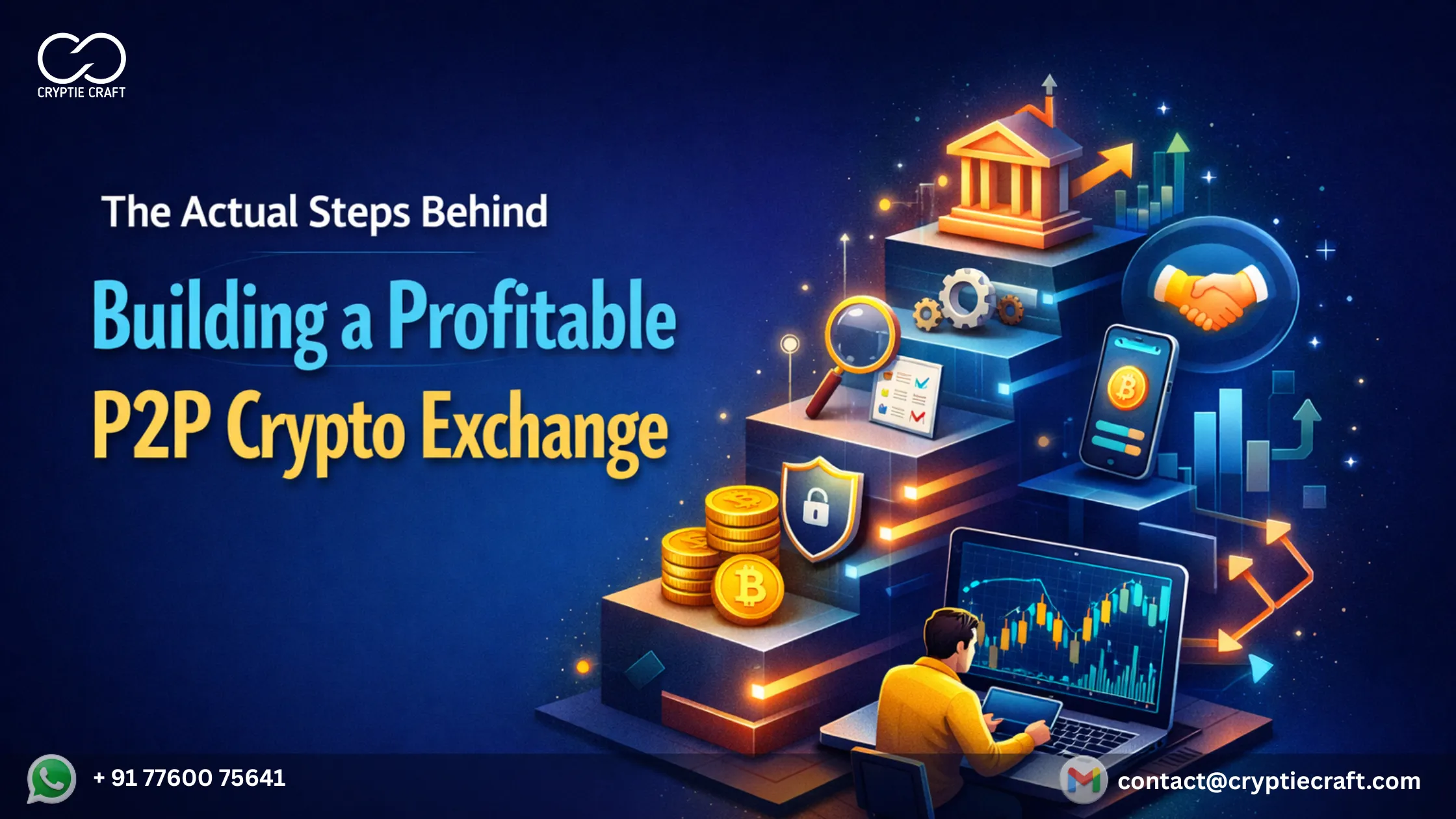 How to Start a P2P Crypto Exchange: Real Steps Behind Building a Profitable Platform