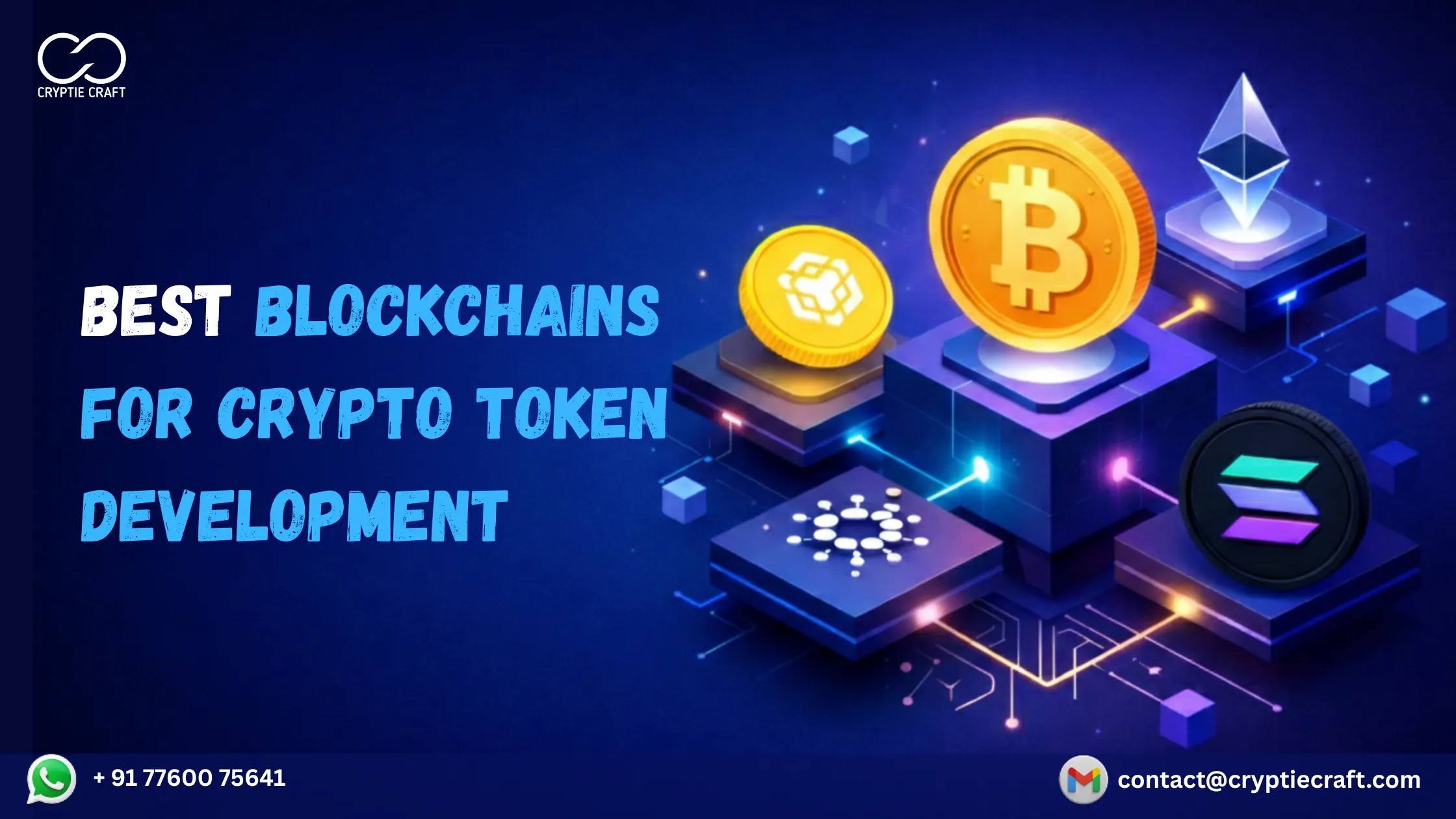 Top Blockchains for Crypto Token Development