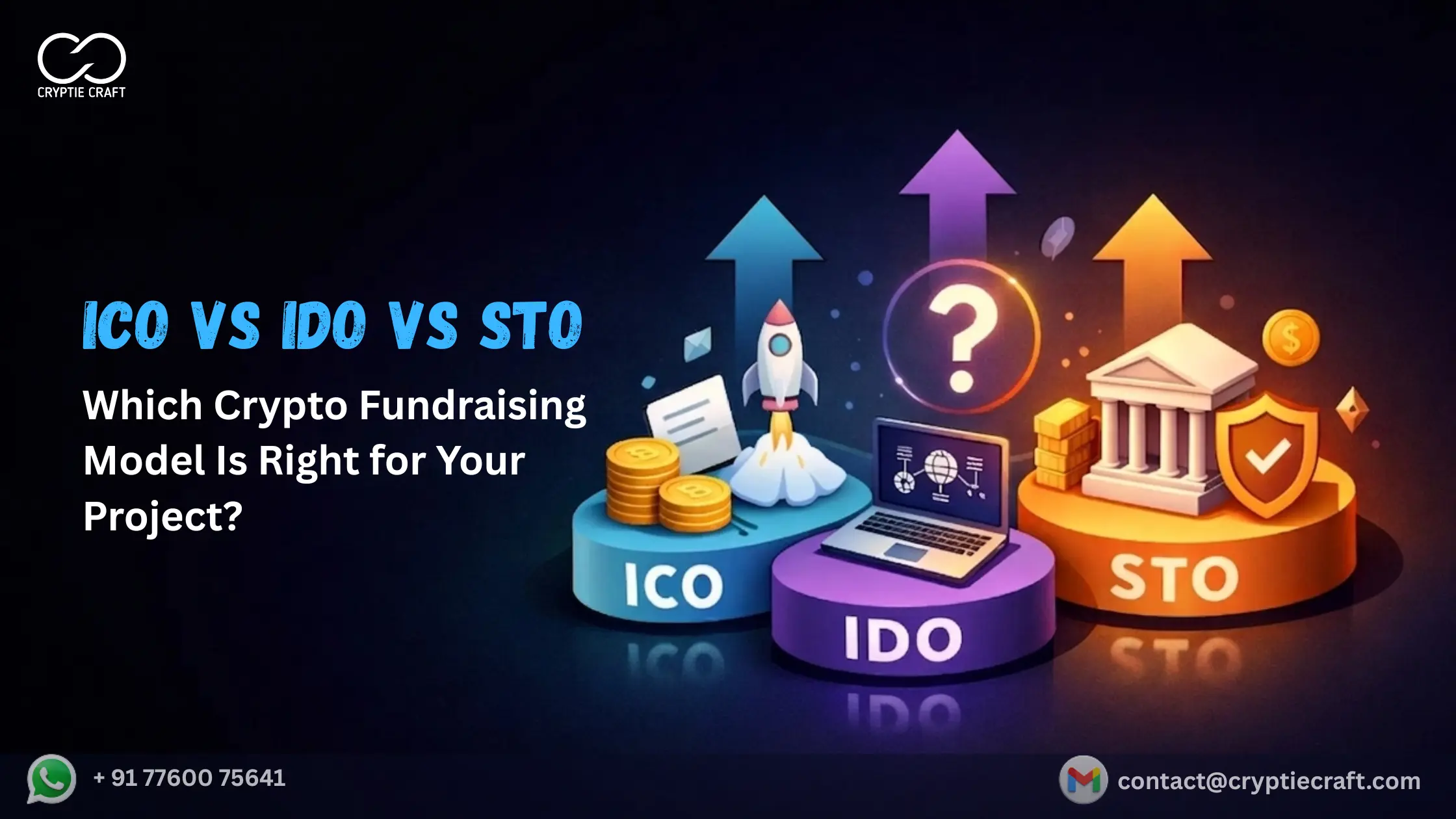 ICO vs IDO vs STO