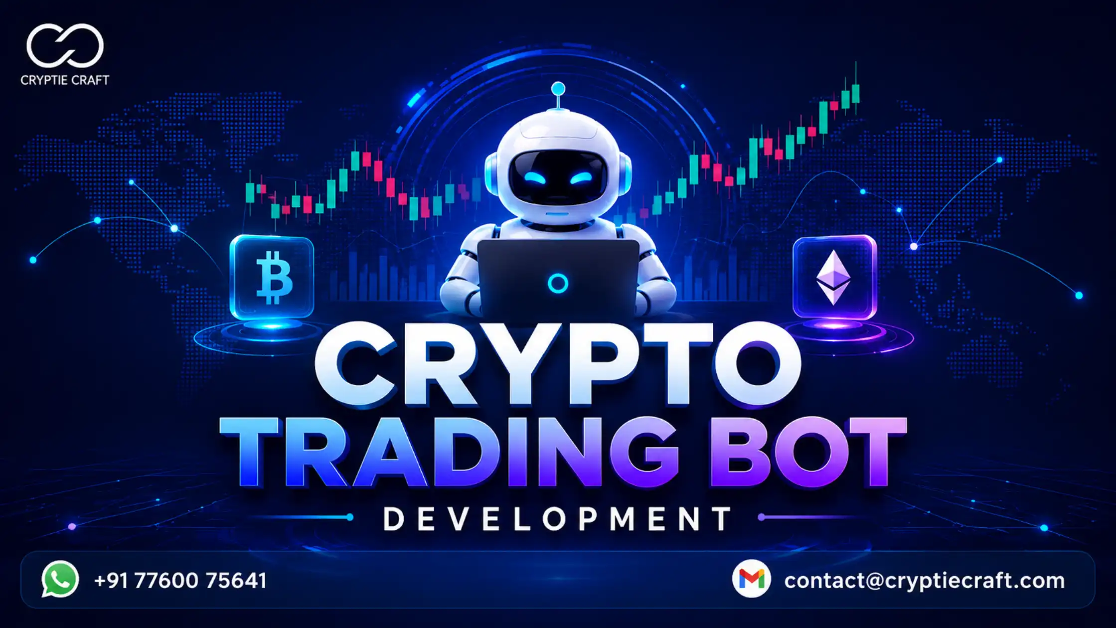 Crypto Trading Bot Development: Build Automated, AI-Powered Trading Bots that Trade While You Sleep