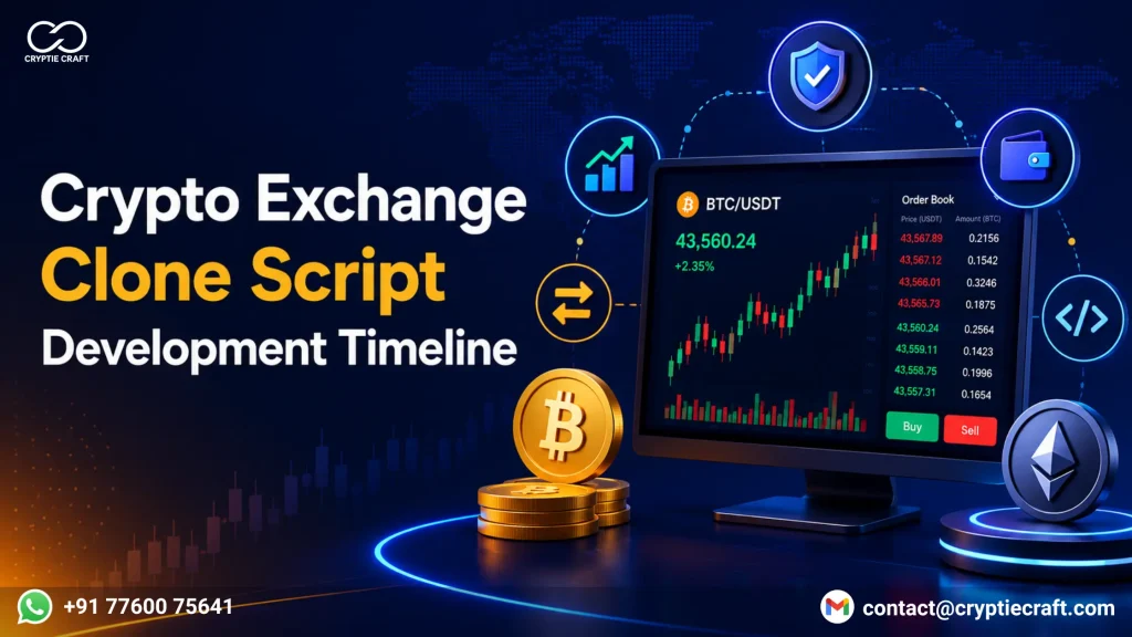 How Long Does Crypto Exchange Clone Script Development Take in 2026? Complete Timeline Guide