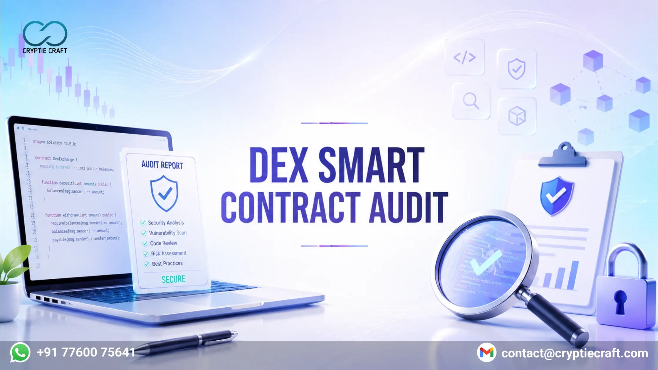 A Complete Guide to DEX Smart Contract Audit for Secure Decentralized Exchanges