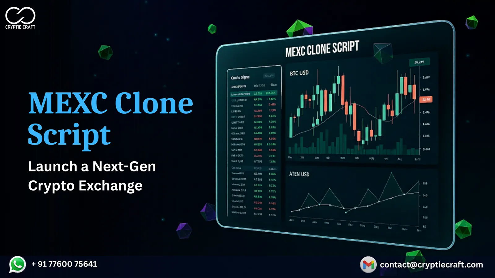 MEXC Clone Script- Launch an Enterprise-Grade Crypto Exchange Platform
