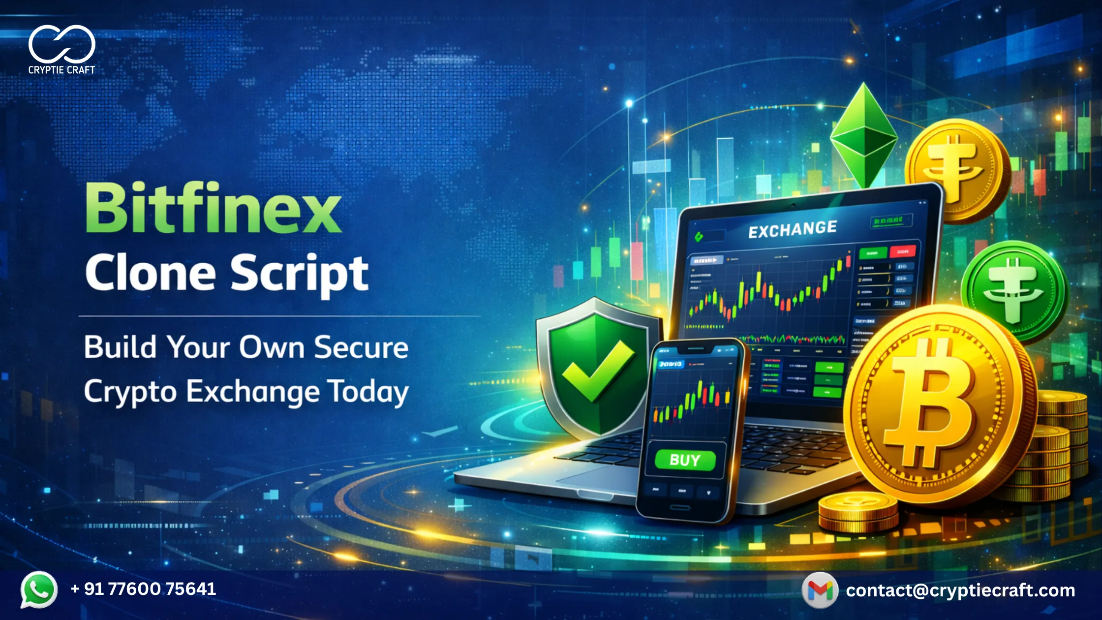 Bitfinex Clone Script – Launch a Crypto Exchange Like Bitfinex