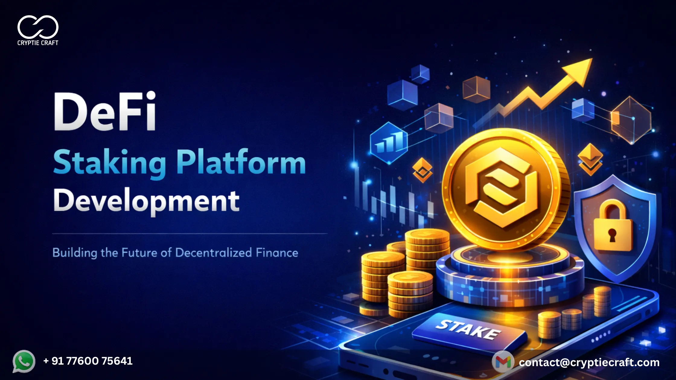 Everything You Need to Know About DeFi Staking Platform Development